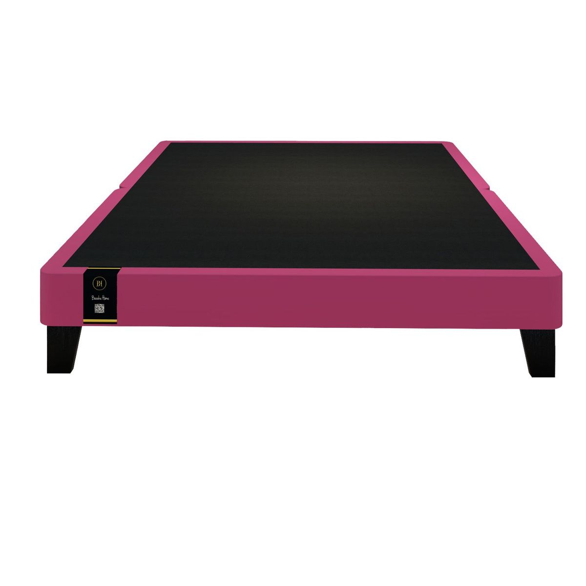 BARAKA HOME - Base De Cama Europea Carintia Queen Americano 1.53 x 2.03 - Fucsia