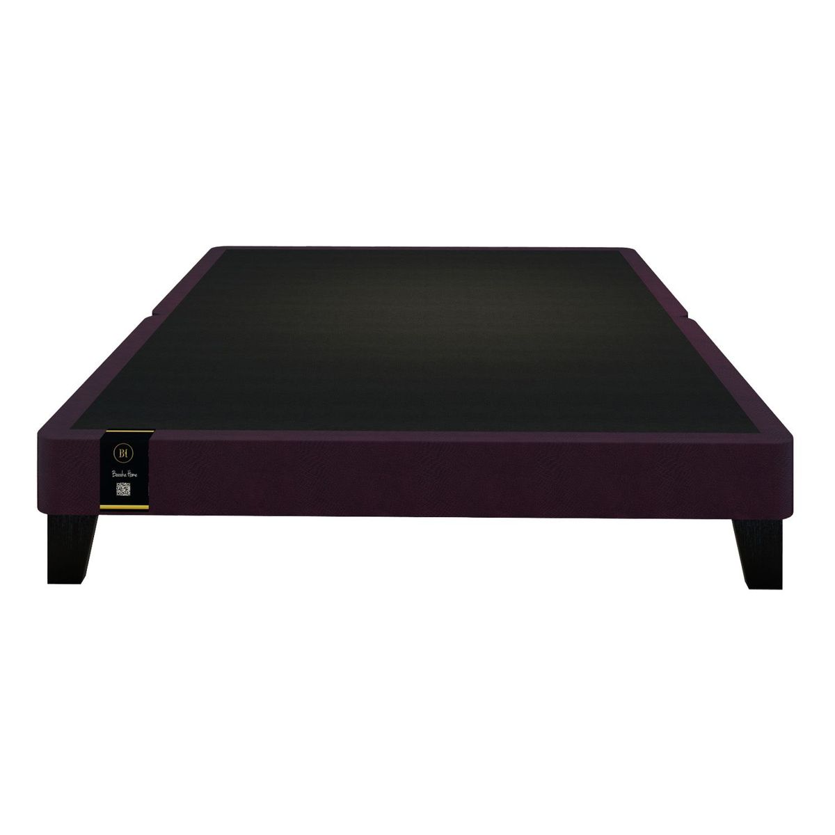 BARAKA HOME - Base De Cama Europeo Carintia King Europeo 2.00 x 2.00 - Púrpura