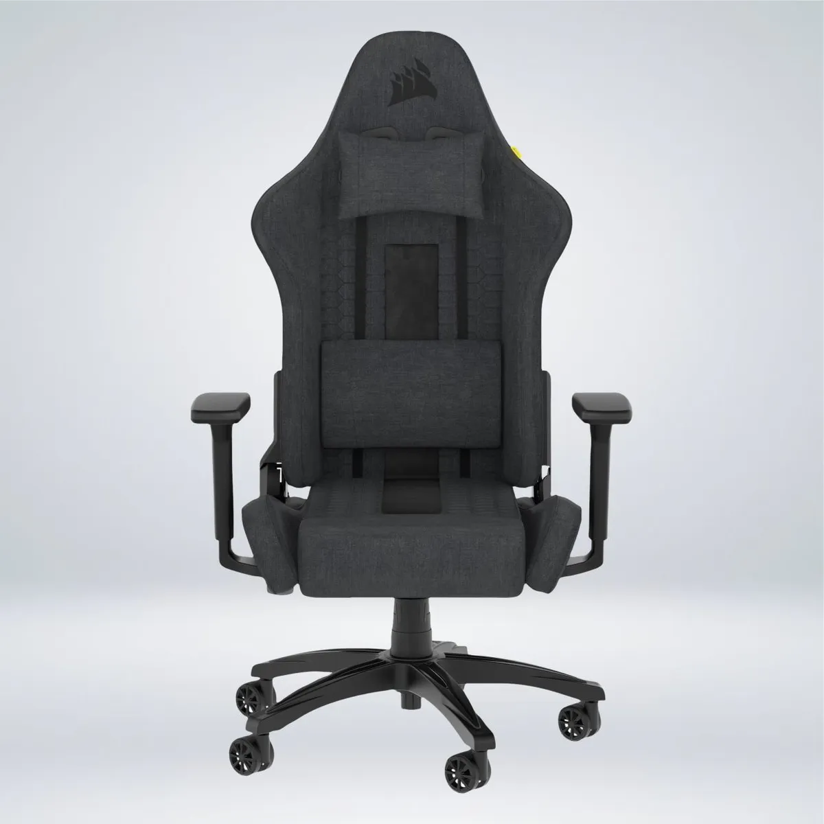 CORSAIR - SILLA GAMER CORSAIR TC100 RELAXED TELA 2 COJINES RECLINA 160°