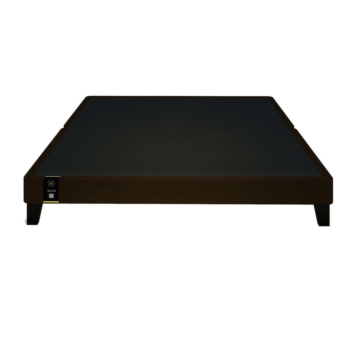 BARAKA HOME - Base De Cama Europeo Carintia King Europeo 2.00 x 2.00 - Chocolate