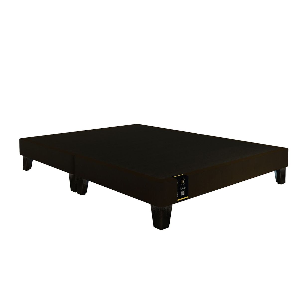 BARAKA HOME - Base De Cama Europeo Carintia King Europeo 2.00 x 2.00 - Chocolate