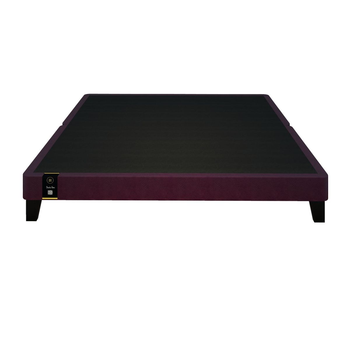 BARAKA HOME - Base De Cama Europeo Carintia King Europeo 2.00 x 2.00 - Púrpura