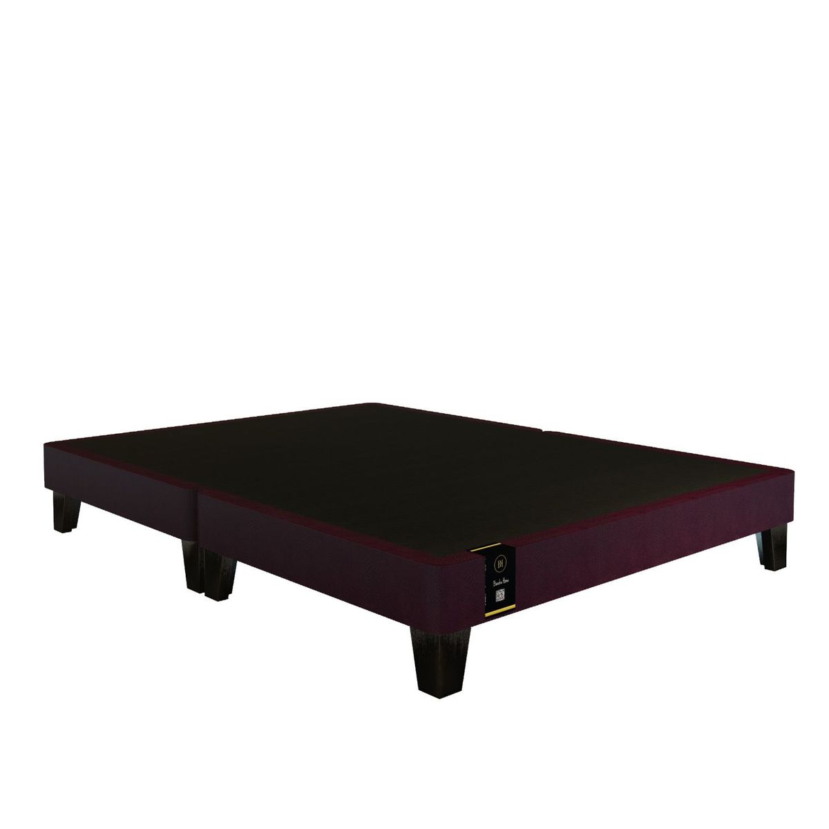 BARAKA HOME - Base De Cama Europeo Carintia King Europeo 2.00 x 2.00 - Púrpura