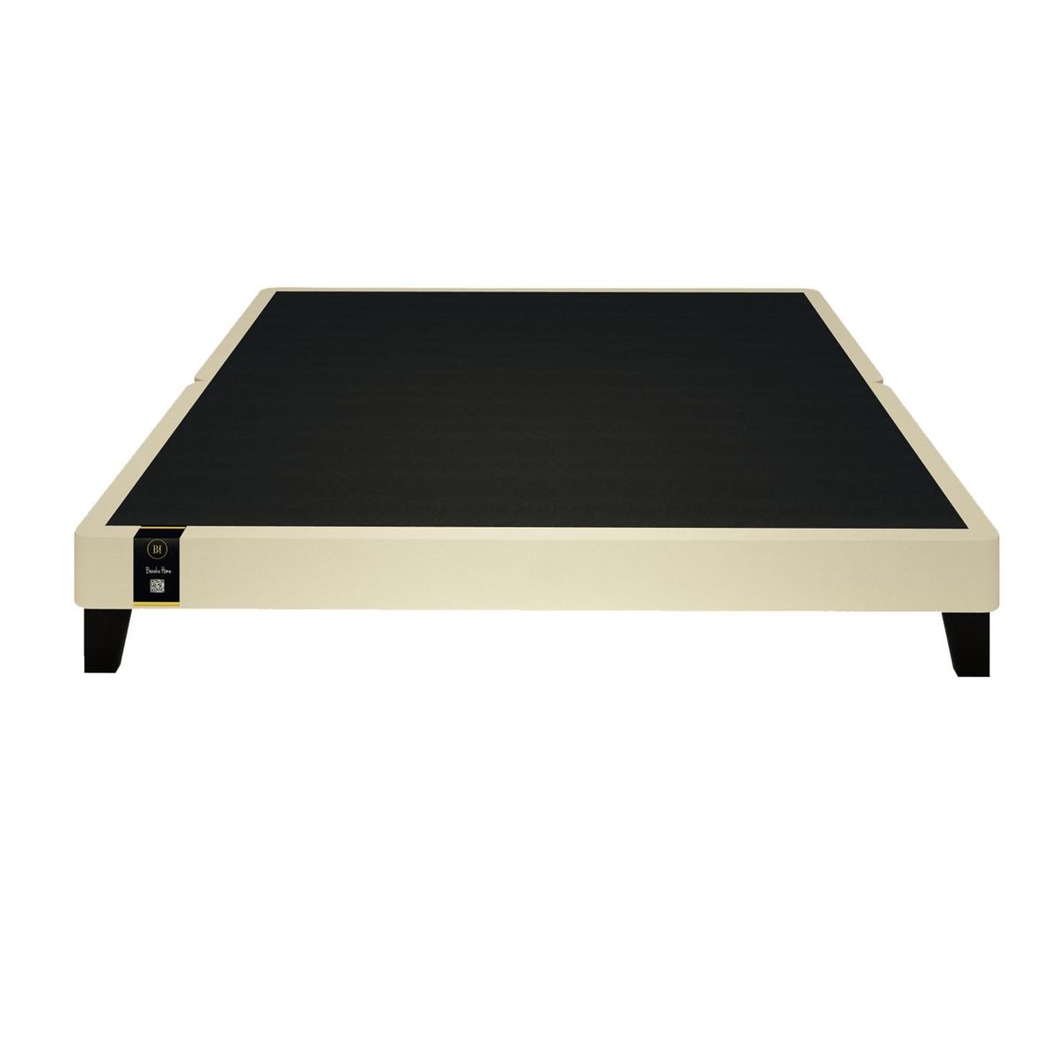 BARAKA HOME - Base De Cama Europea Carintia King Americano 1.98 x 2.03 - Ivory