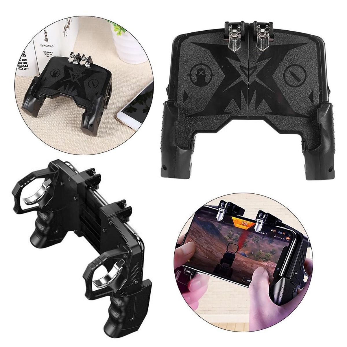 OEM - Gamepad Control K21 para Celular Gatillos Grip Fortnite Pubg