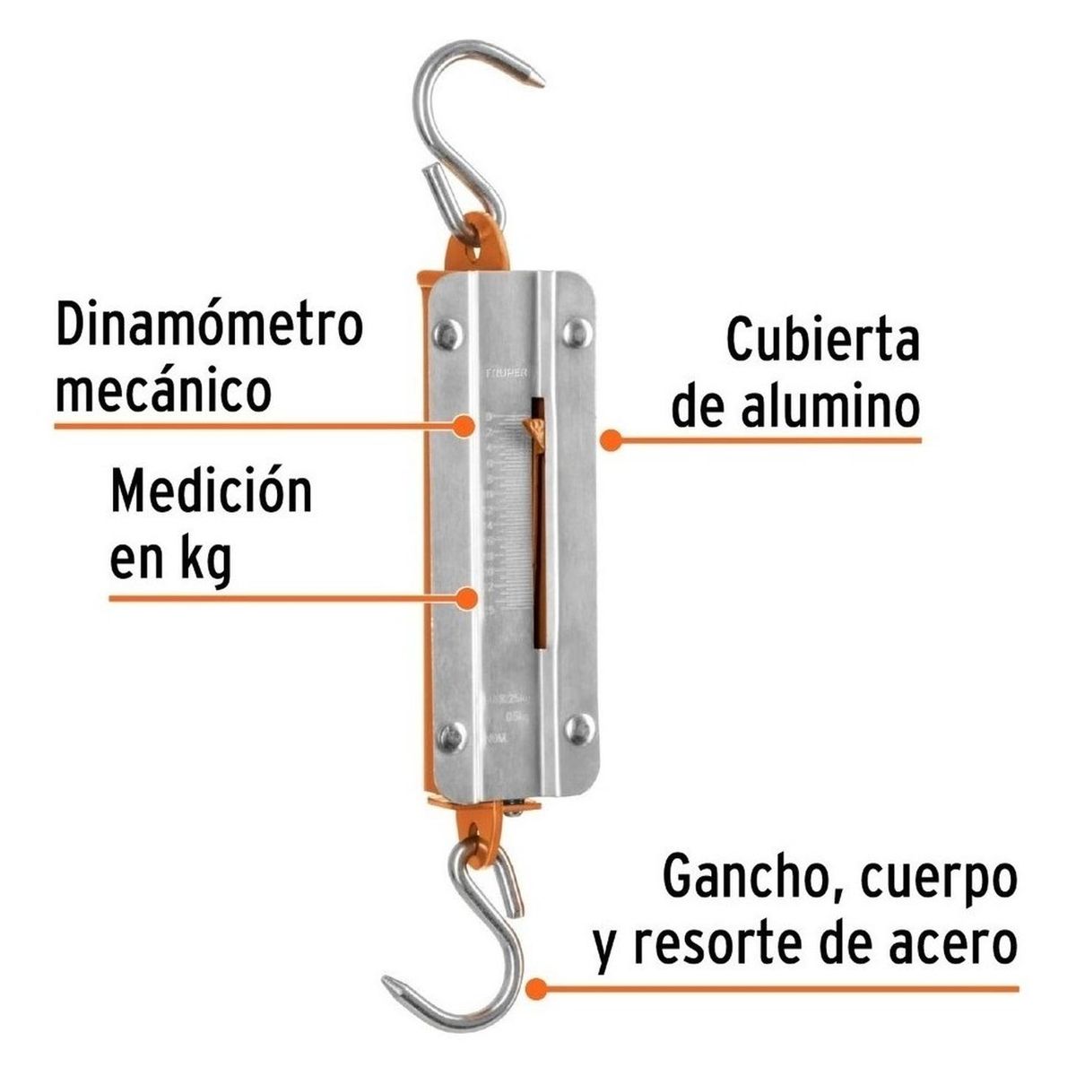 Truper - Balanza romana de resorte 25 Kg truper