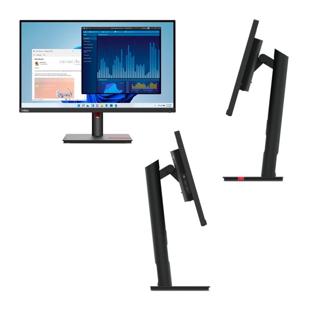 LENOVO - Monitor Lenovo ThinkVision T22i-30 215 1920x1080 WLED IPS