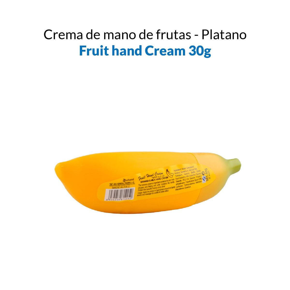 GENERICO - Crema de mano de frutas - Plátano