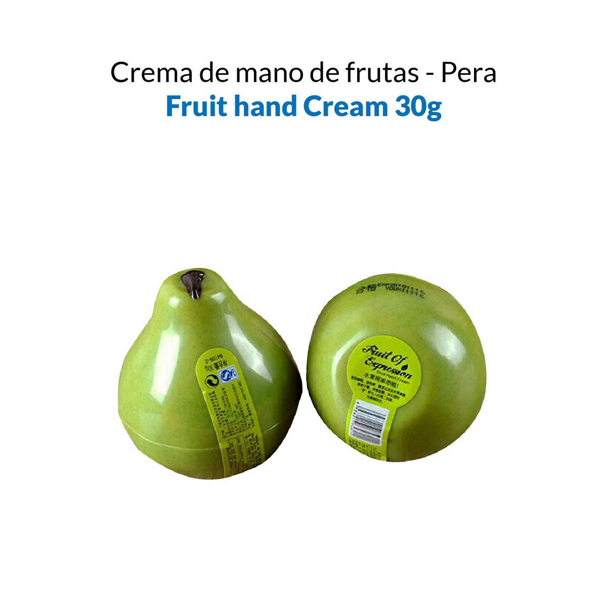 GENERICO - Crema de mano de frutas - Pera