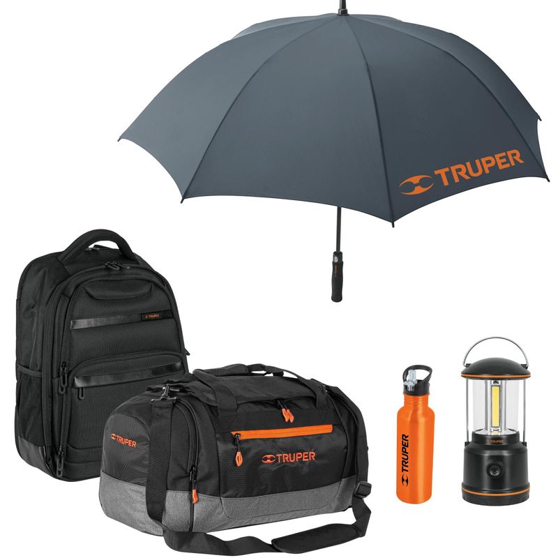 TRUPER - Mochila Maleta deportiva viaje accesorios camping Truper