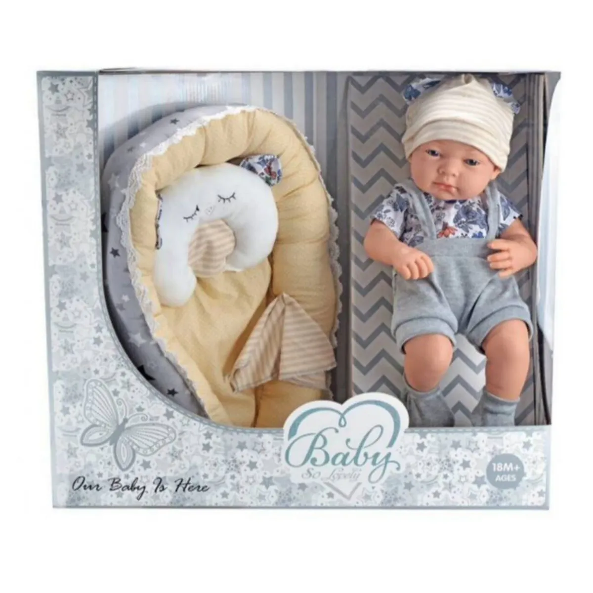 GENERICO - Muñeca So Lovely Bebe Real Recién Nacido ROPA