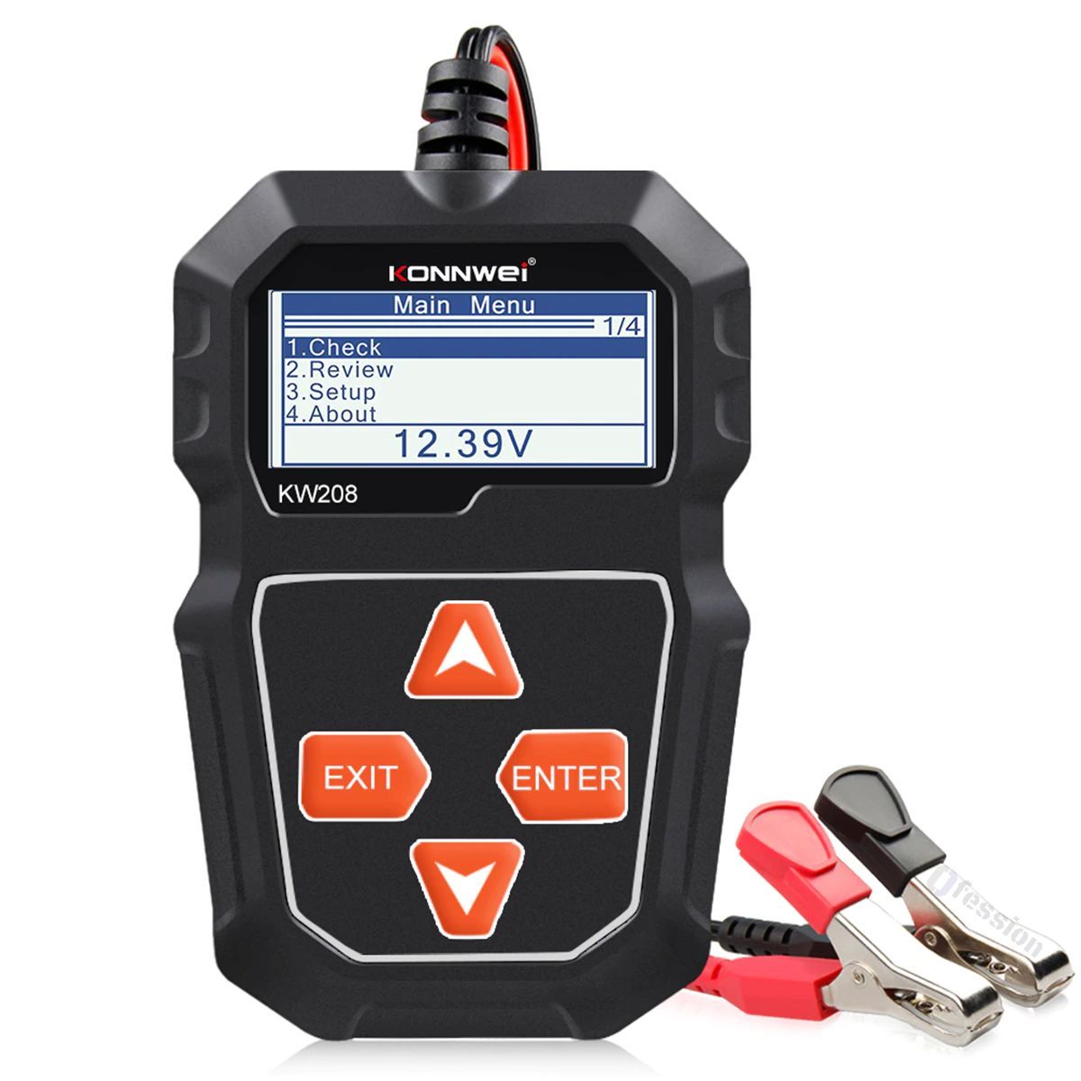 GENERICO - Probador tester de baterias automotriz 12v carga y arranque