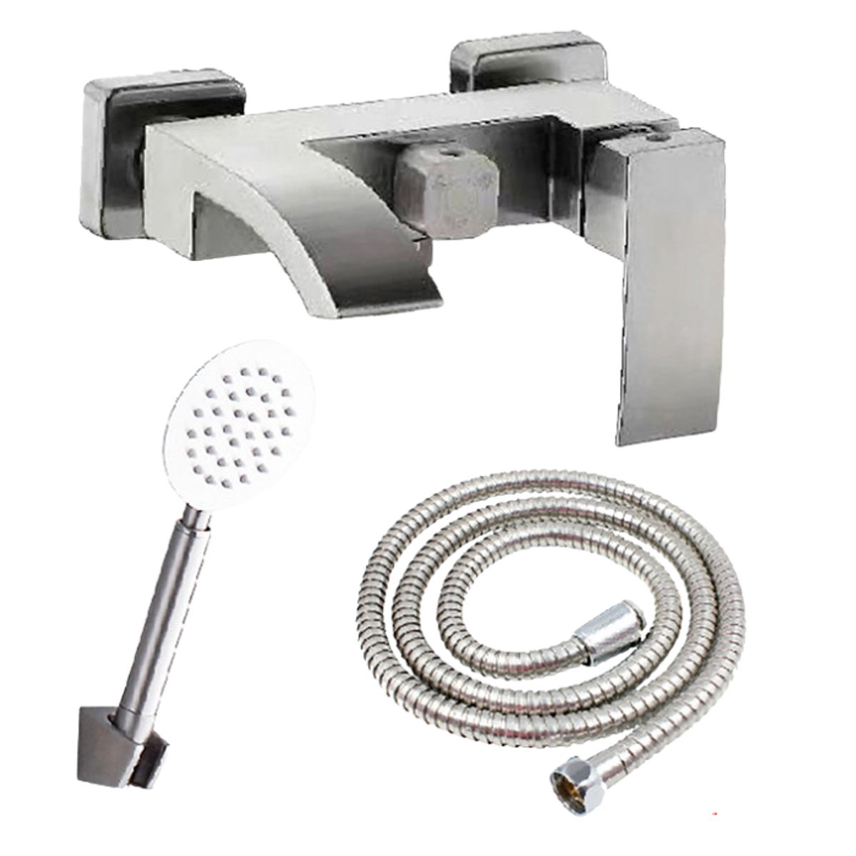 XM - MEZCLADORA MONOCOMANDO PARA DUCHA TELÉFONO Y TINA SATINADO MD304-8129-11