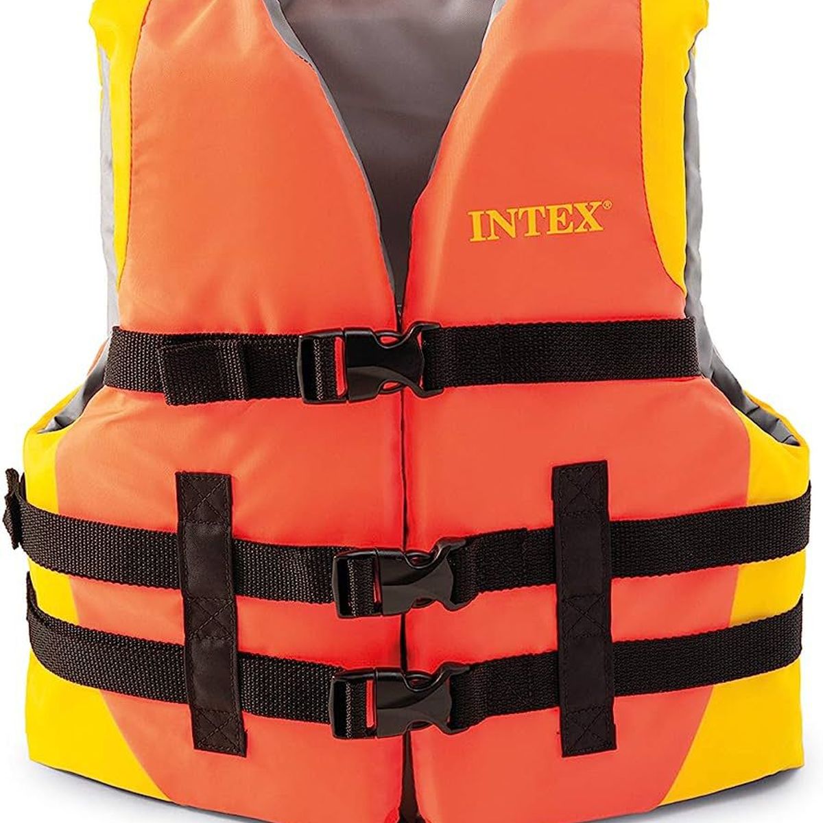 INTEX - Chaleco salvavidas juvenil INTEX para niños 23-40 kg