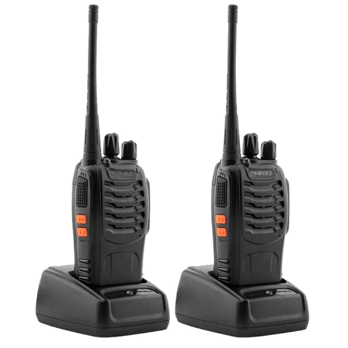 OEM - Kit Completo 2 Walkie Talkie Radio Transceptor 16Canales