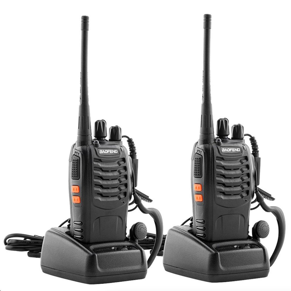 OEM - Kit Completo 2 Walkie Talkie Radio Transceptor 16Canales