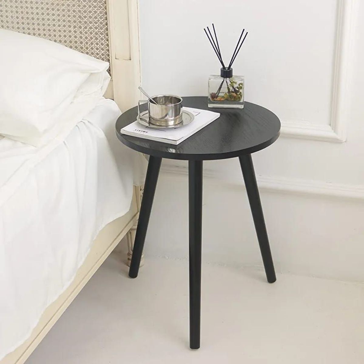 GENERICO - Mesa auxiliar color negro