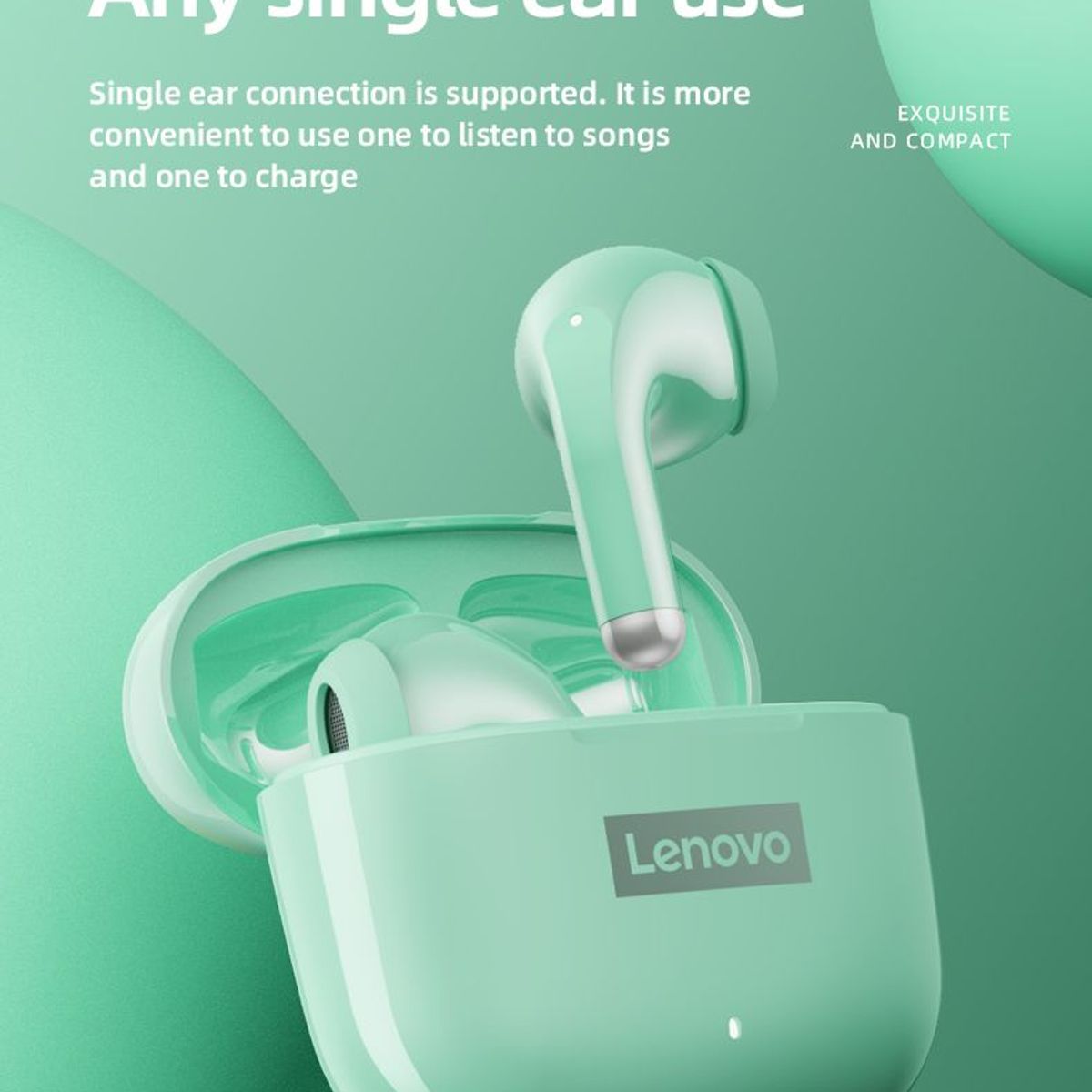 LENOVO - Audífonos Bluetooth Lenovo LP40 PRO TWS - Inalámbricos