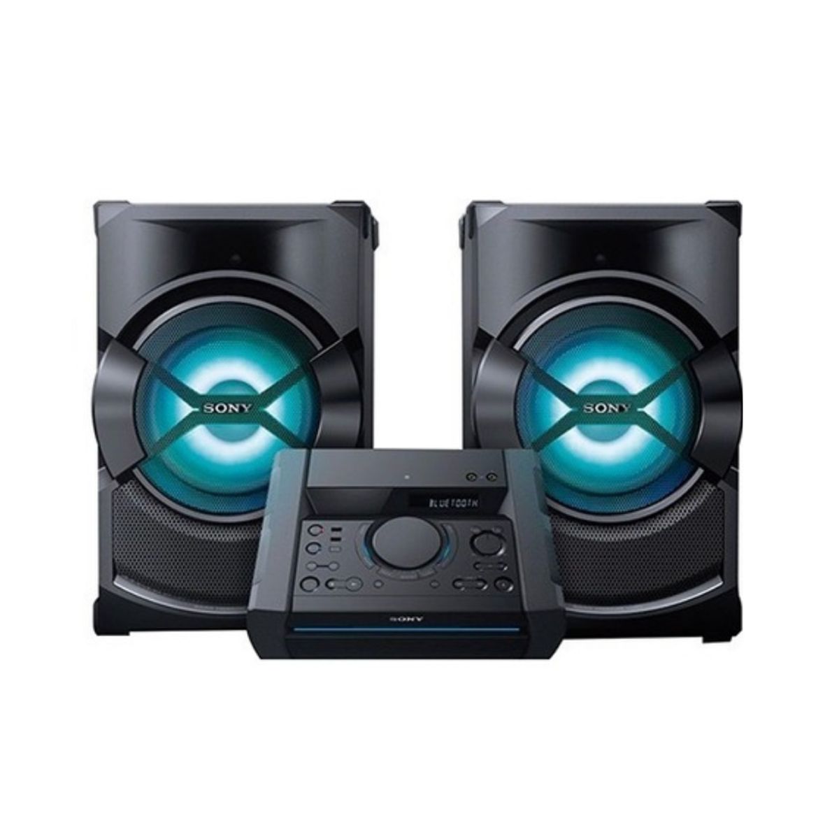 SONY - Equipo de Sonido Sony SHAKE-X30D con Bluetooth USB Karaoke Negro