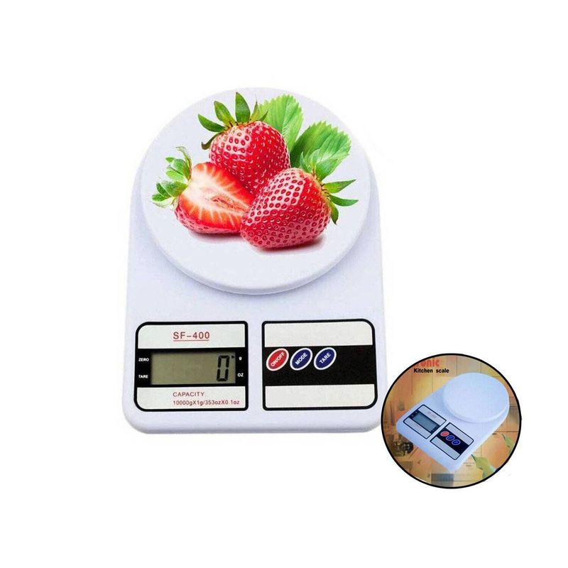 PENTHA - Balanza Gramera Electrónica Digital 10kg-1gr Ideal Para Cocina y mas