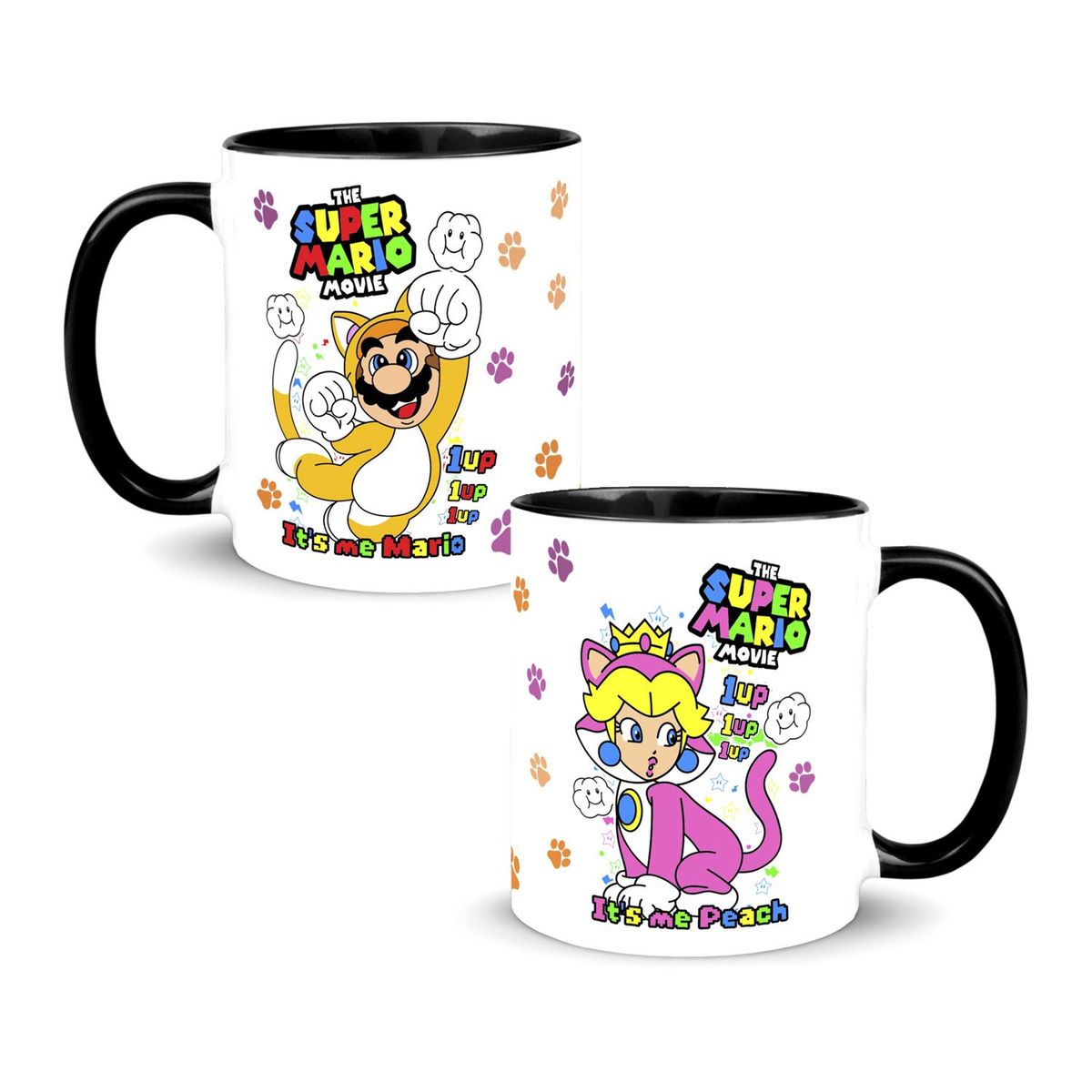 NINTENDO - Super mario 3d world bowsers fury nintendo switch  +taza
