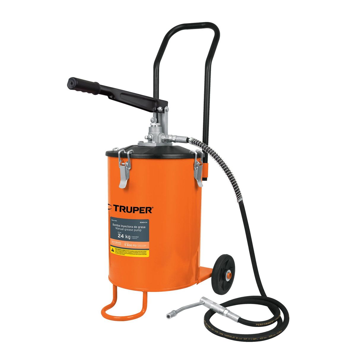 TRUPER - Bomba Inyectora de grasa 24 Kg Truper