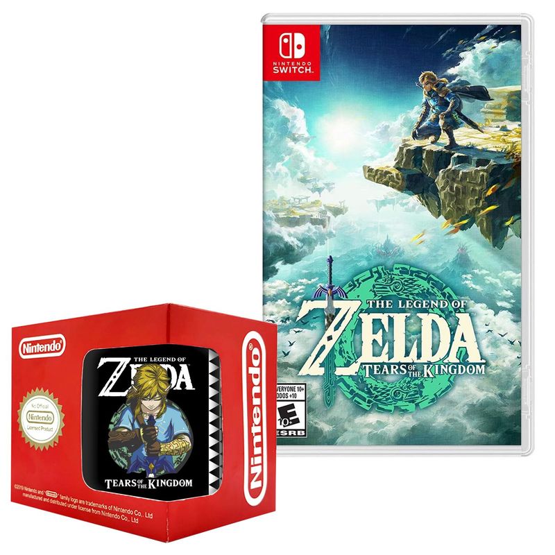NINTENDO - The legend of zelda Tears of the Kingdom  +Taza