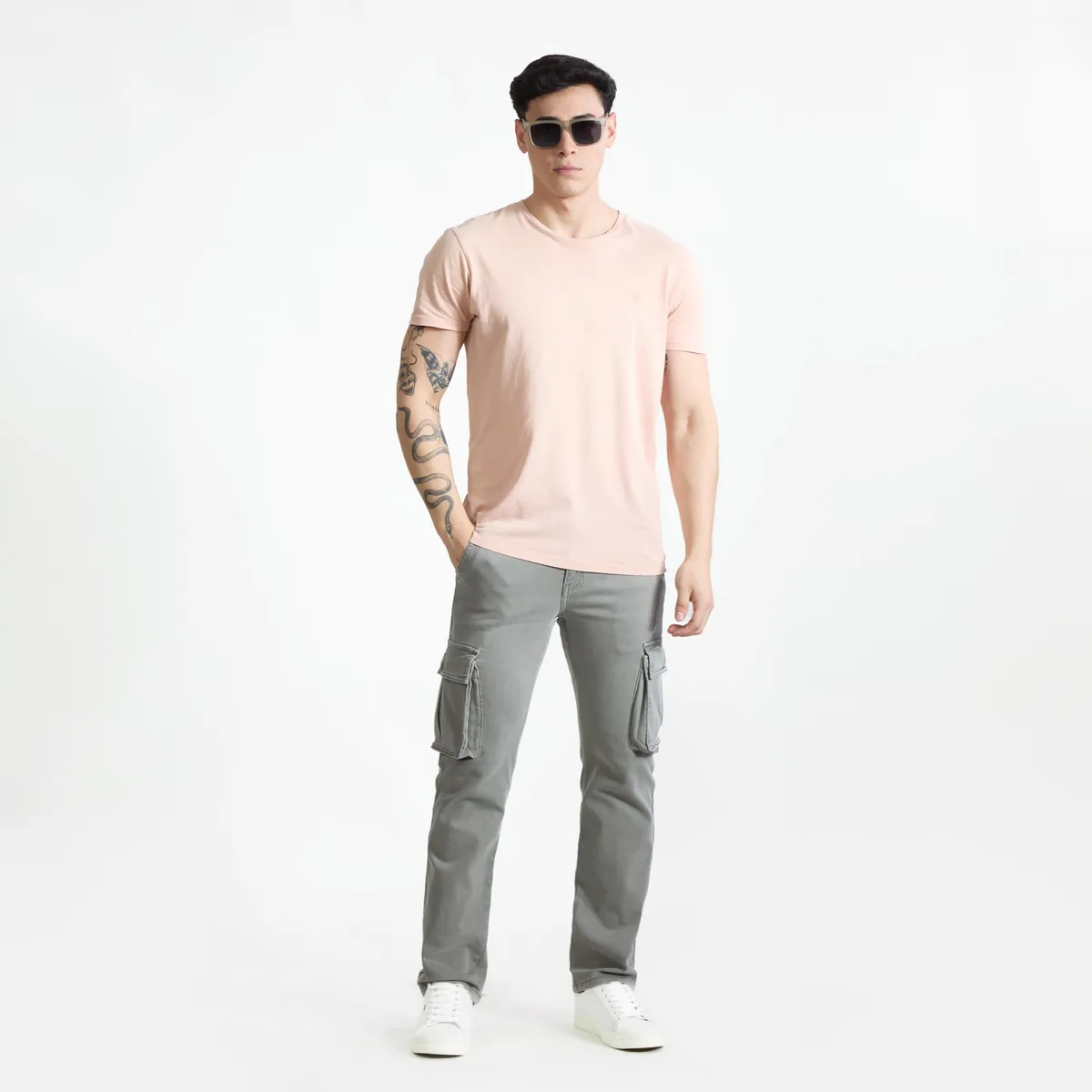 COTTON'S JEANS - Pantalón Regular Cargo Lucas Largo 30