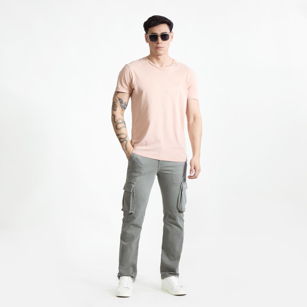 COTTON'S JEANS - Pantalón Regular Cargo Lucas Largo 30