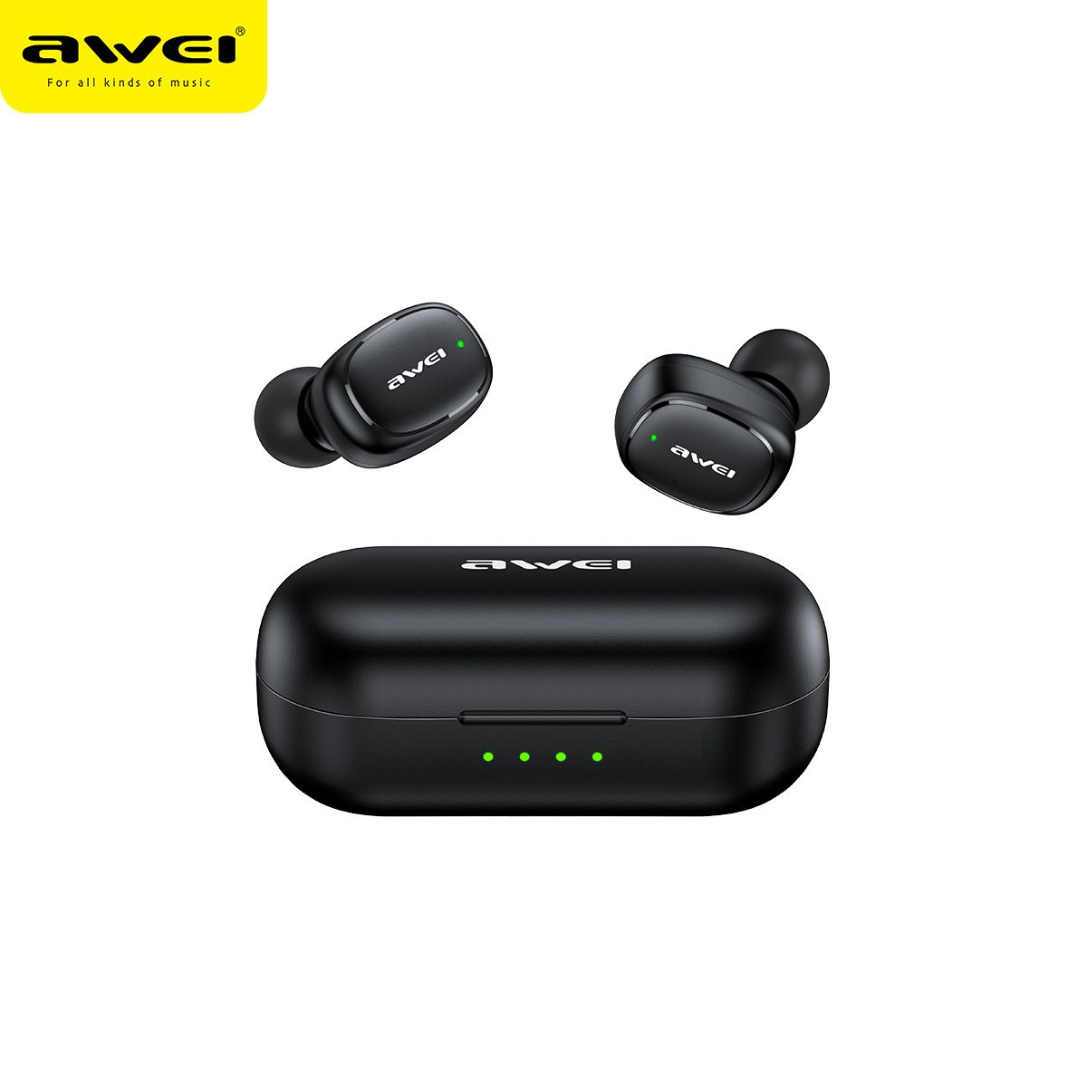 ENCHEN - Awei T13 Pro Bluetooth 5.1 -Negro