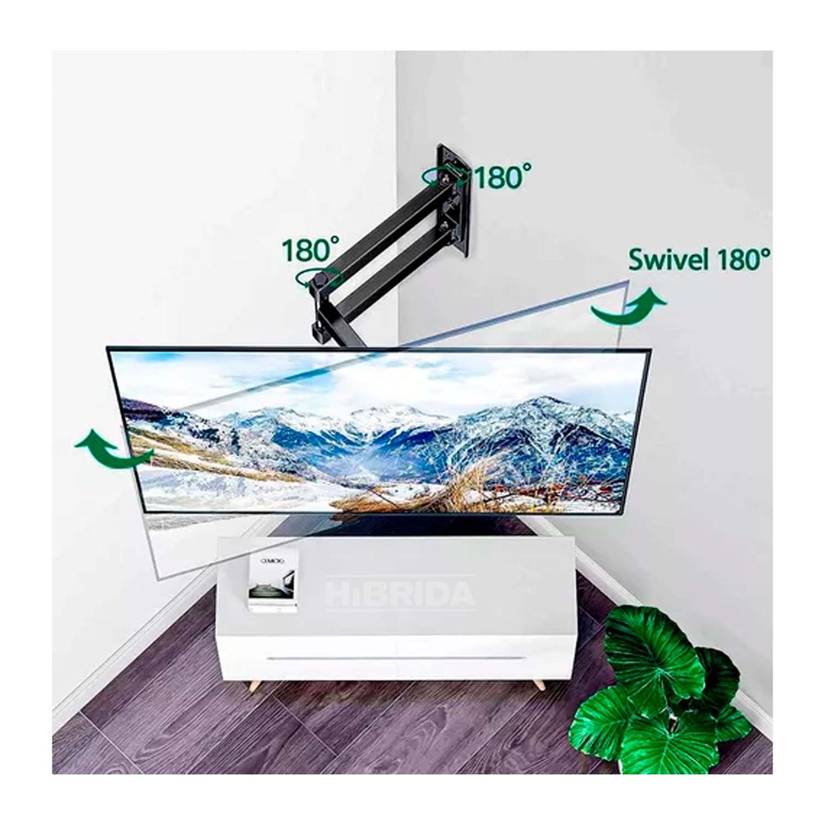 GENERICO - Rack Para Tv Soporte Tv 32 - 55 Smart 22kg