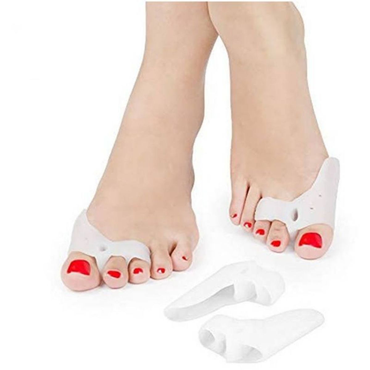 GENERICO - Separador Corrector de Silicona Protector de Juanete del Pie