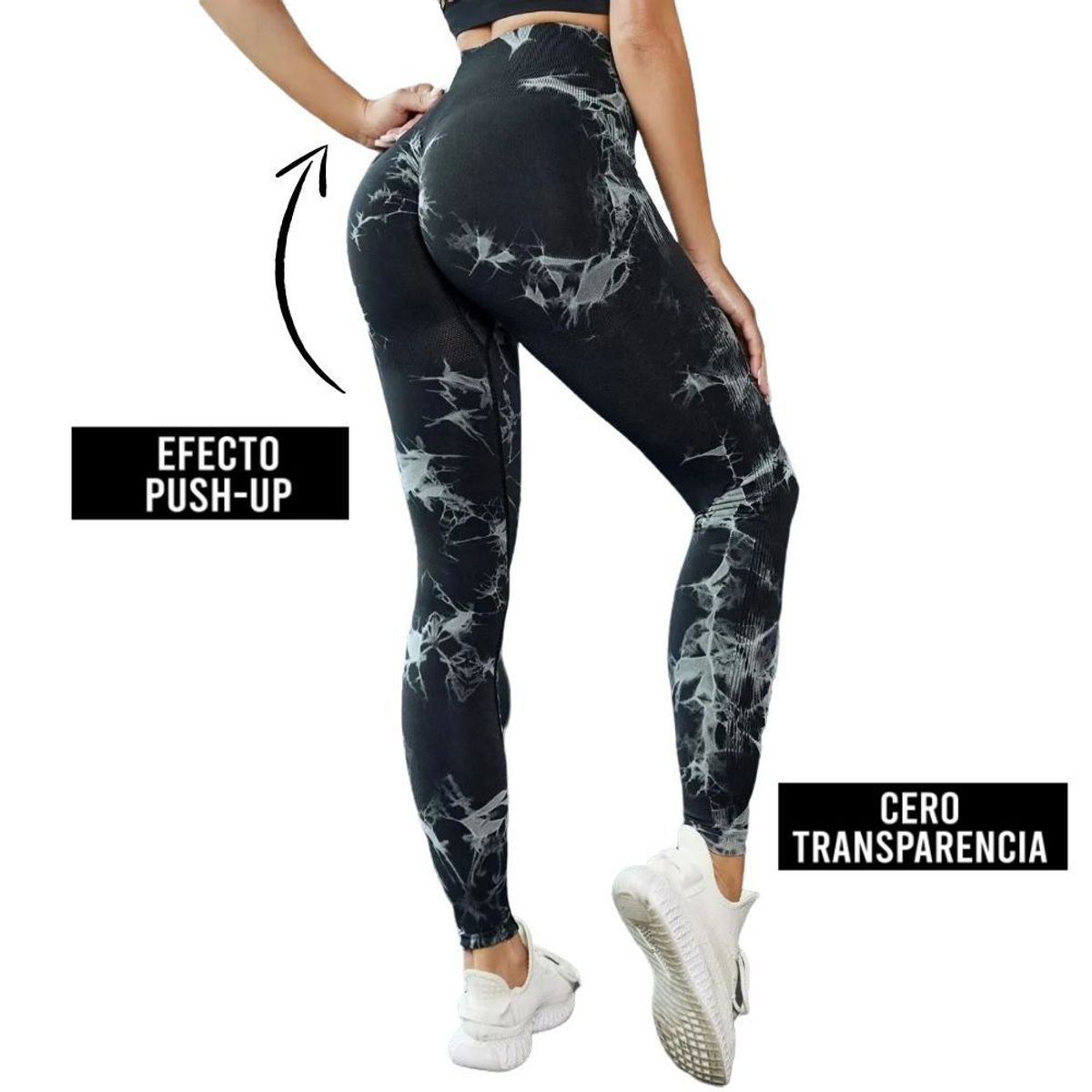 GENERICO - Leggins Deportivo Push Up Tie Dye