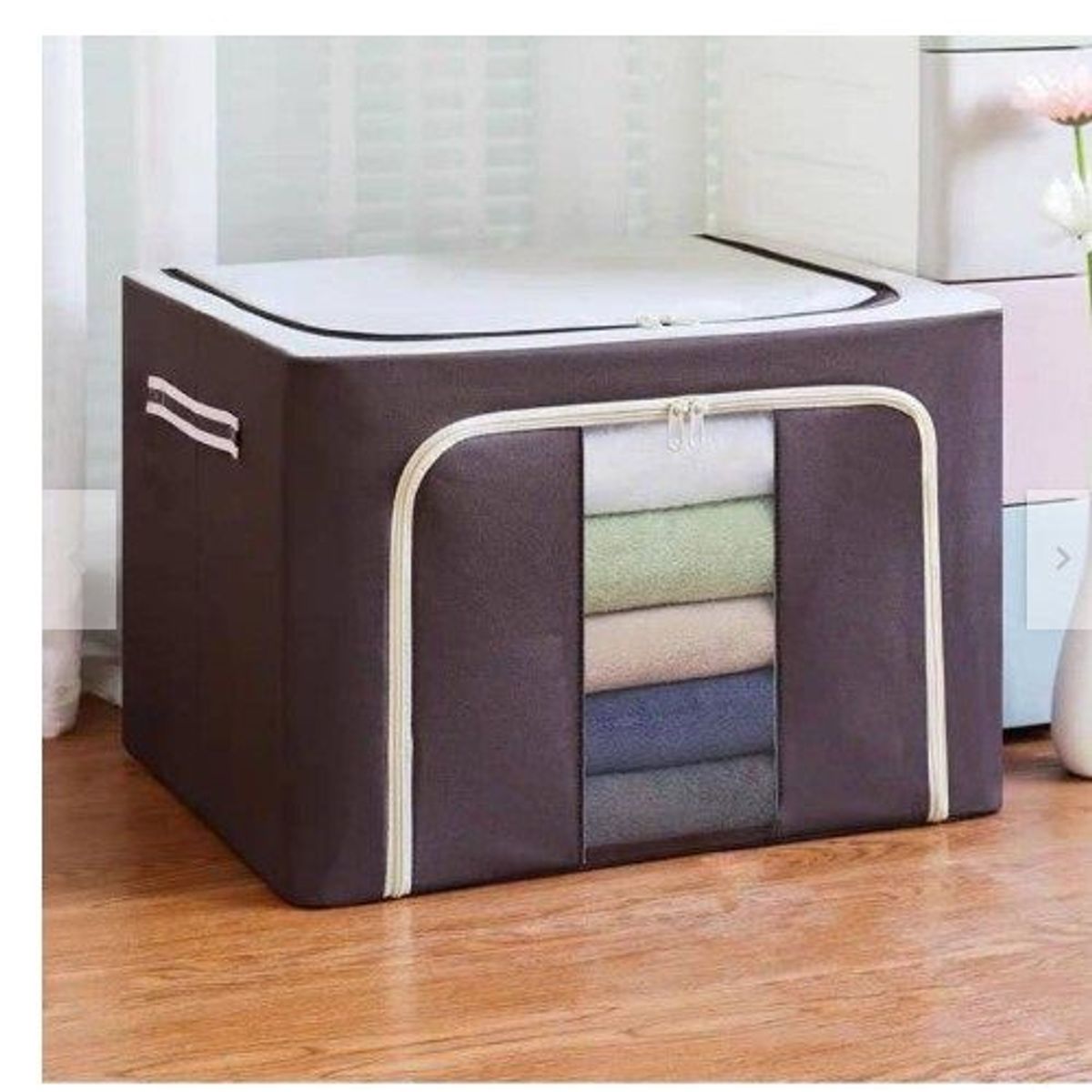 GENERICO - Cesta para sabana edredones multiuso plegable