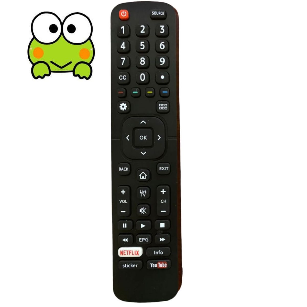 GENERICO - Control remoto bgh para smart tv  Pilas