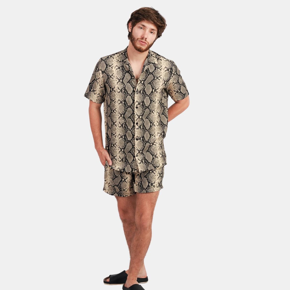 SAN COSME - Short Casual Hombre Diseño