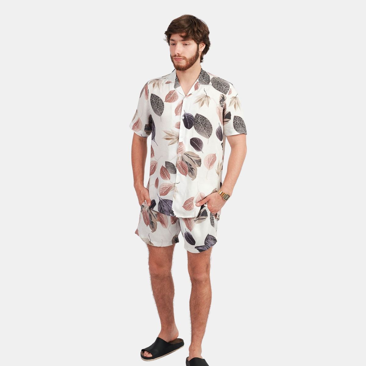 SAN COSME - Short Casual Hombre Diseño