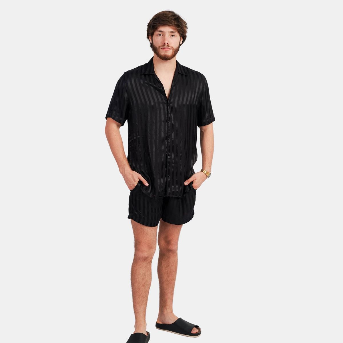 SAN COSME - Short Casual Hombre Diseño