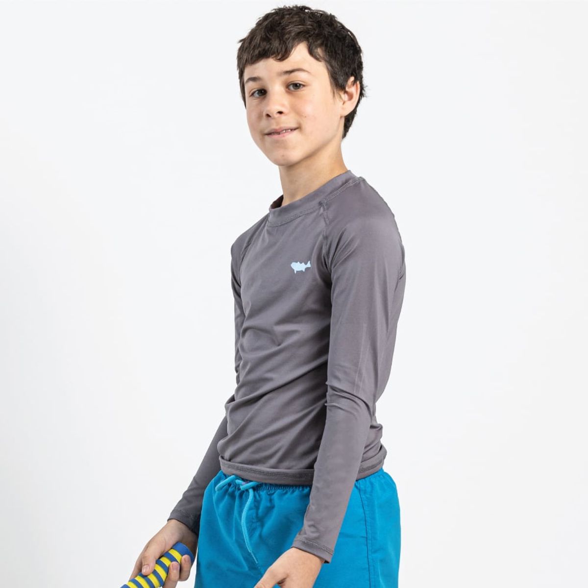 M YOWIE - Camiseta de Licra UV Shark Skin Kids