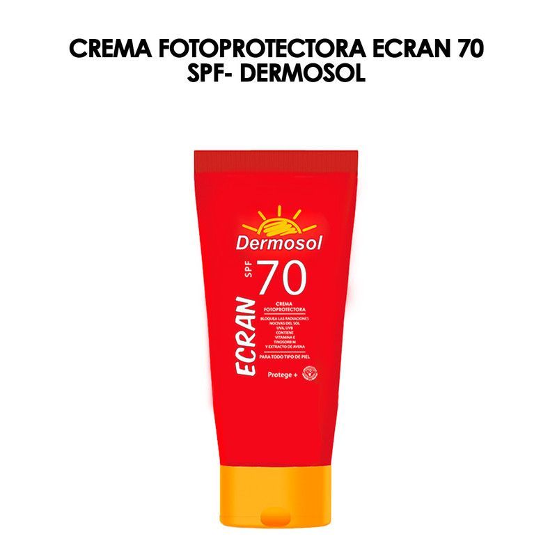 GENERICO - Crema Fotoprotectora Ecran 70 SPF- Dermosol