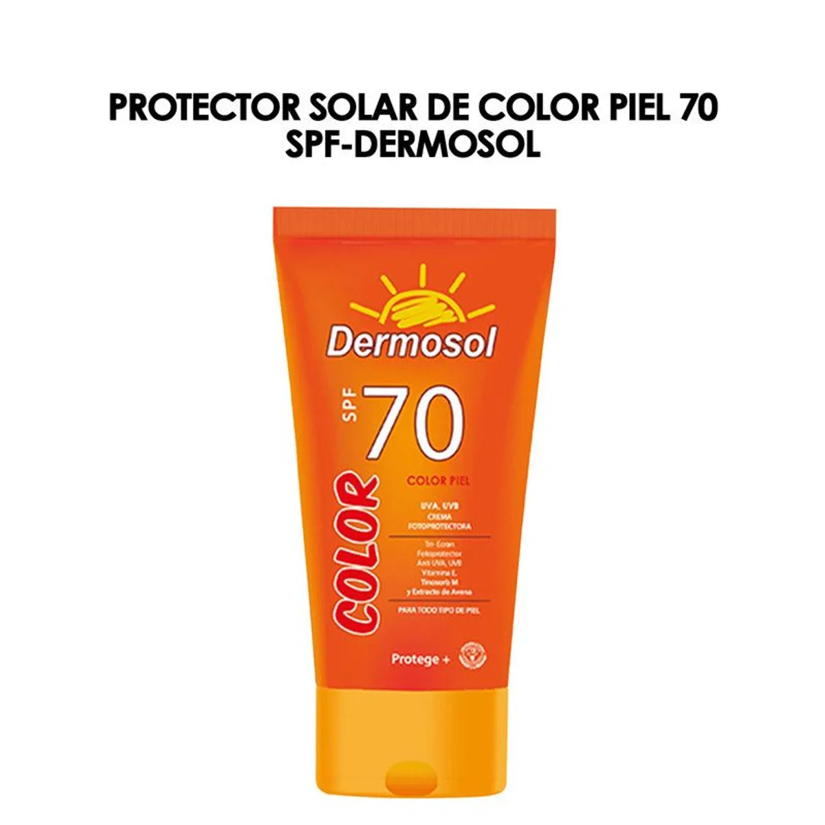 GENERICO - Protector Solar de Color Piel 70 SPF-Dermosol