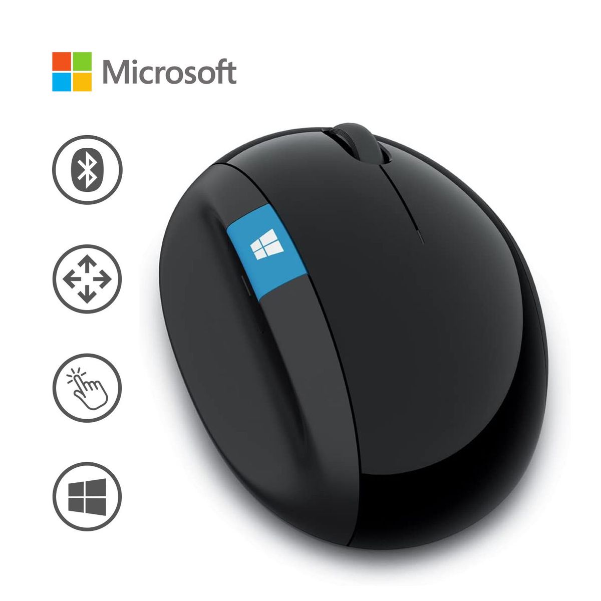 MICROSOFT - Mouse Microsoft Sculpt Ergonomic Inalámbrico Receptor USB