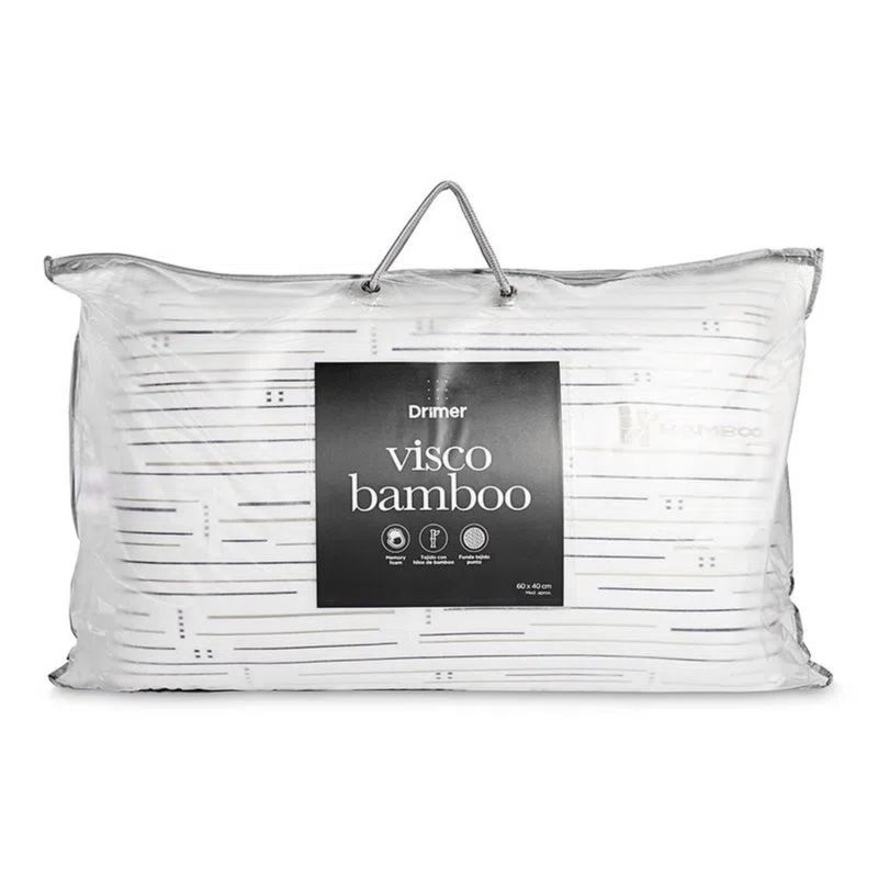 DRIMER - Drimer Almohada Visco Bamboo 60x40cm