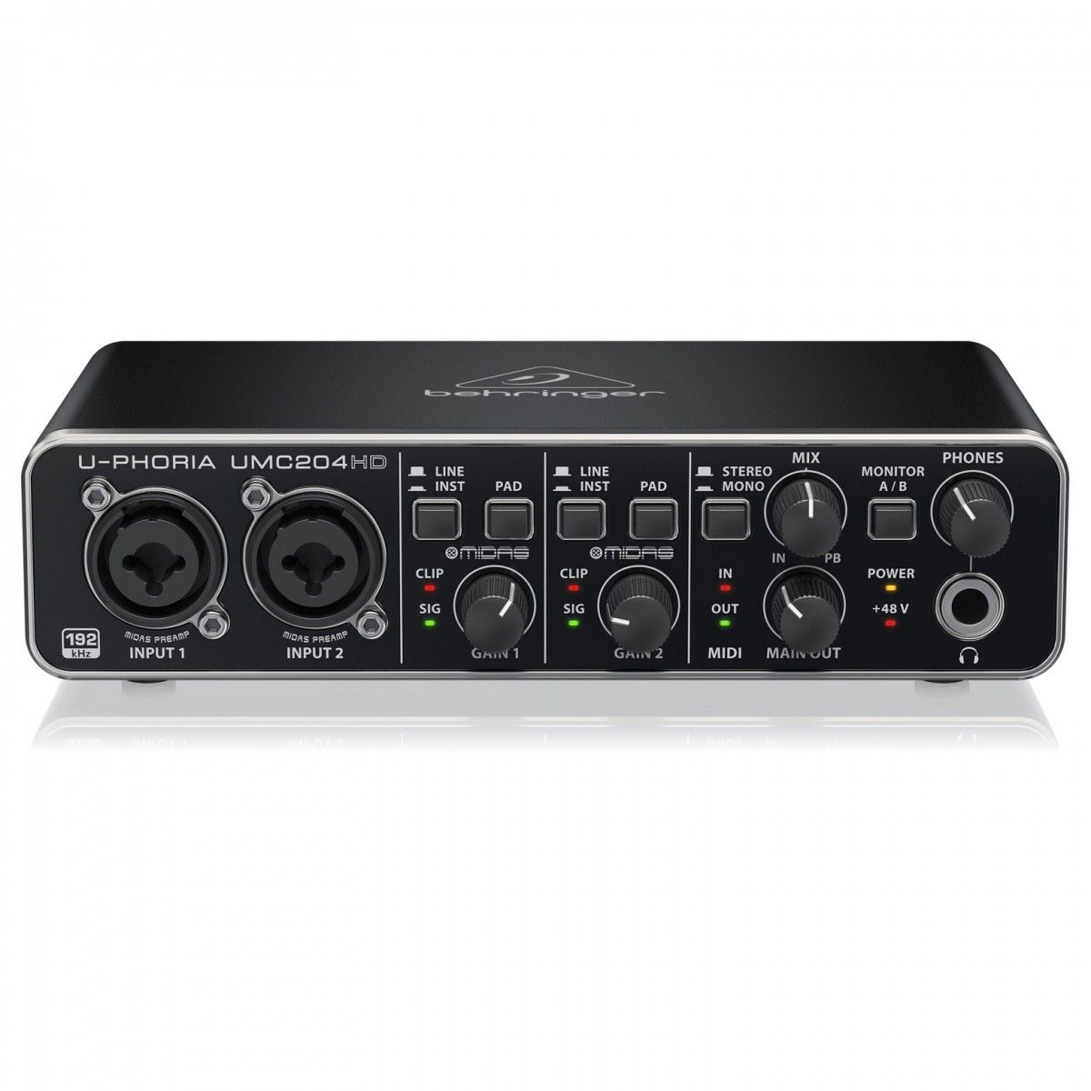 BEHRINGER - BEHRINGER INTERFAZ DE AUDIO USB UPHORIA UMC204HD