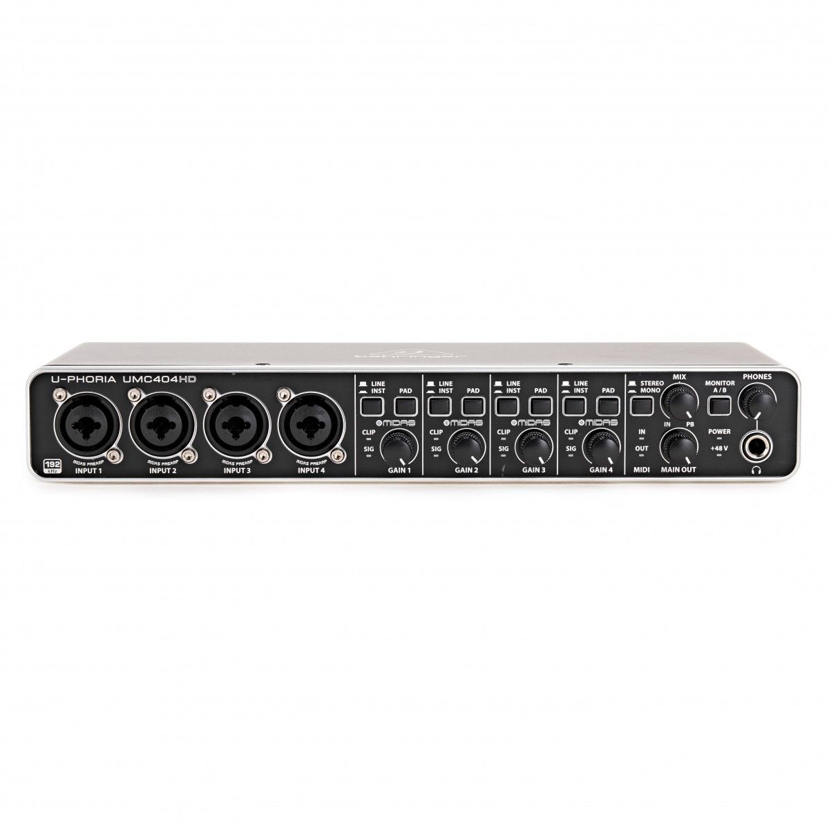 BEHRINGER - BEHRINGER INTERFAZ DE AUDIO USB UPHORIA UMC404HD
