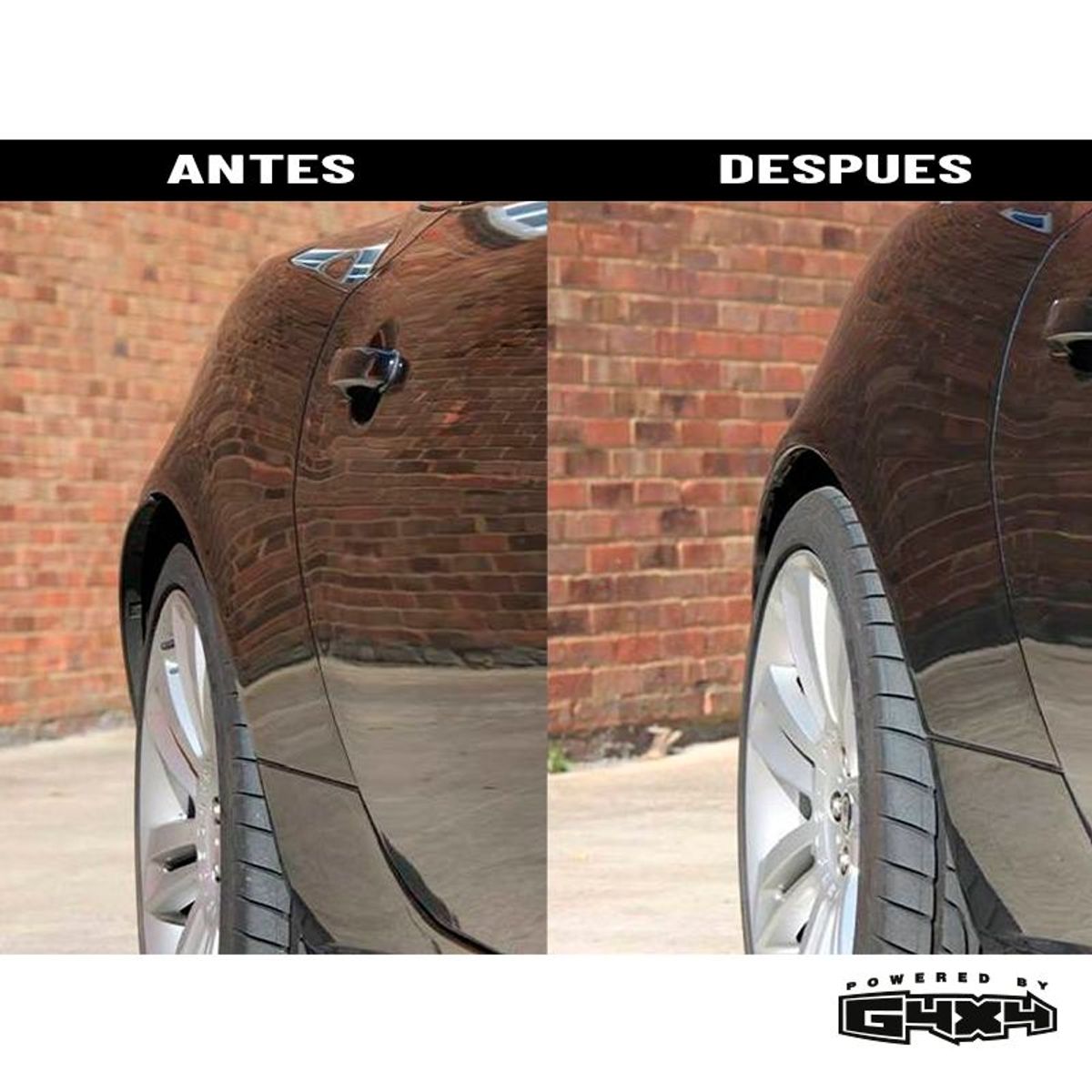 POWERED BY G4X4 GLOBAL 4 X 4 PE - Espaciadores de aluminio con centrador para Nissan y Renault