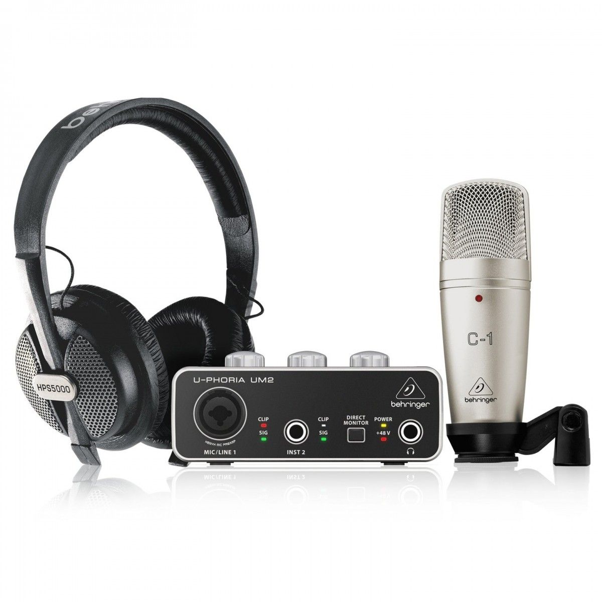 BEHRINGER - BEHRINGER PACK DE GRABACIÓN USB UPHORIA STUDIO