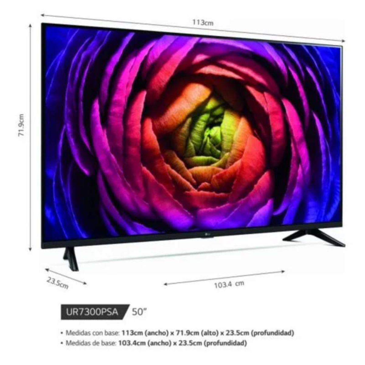 LG - Smart TV LG Uhd Tv 55" 4K 55Ur7300 2023