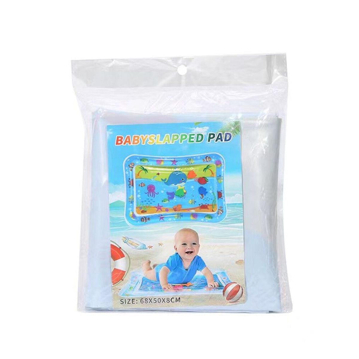 GENERICO - Colchoneta inflable de agua para bebés y niños pequeños centro de actividades de ocio perfecto para el crecimiento de la estimulación de tu bebé