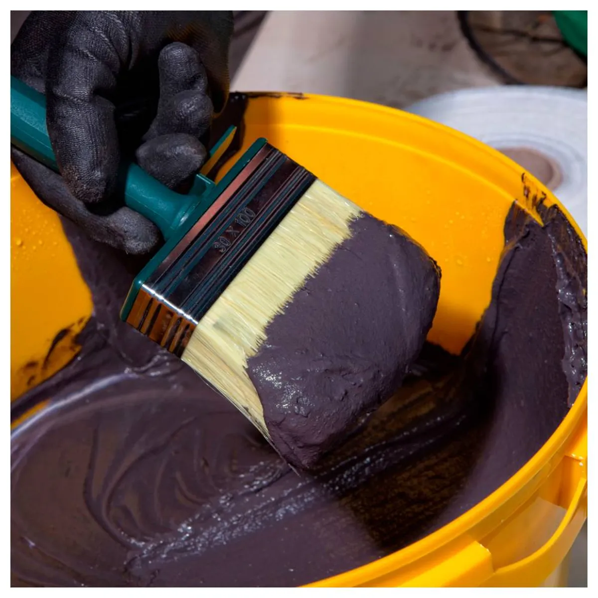 SIKA - Recubrimiento asfáltico impermeable Sika Igolflex-175 Negro 4L